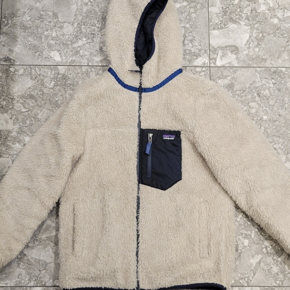 Patagonia Kid's Reversible Ready Freddy Navy